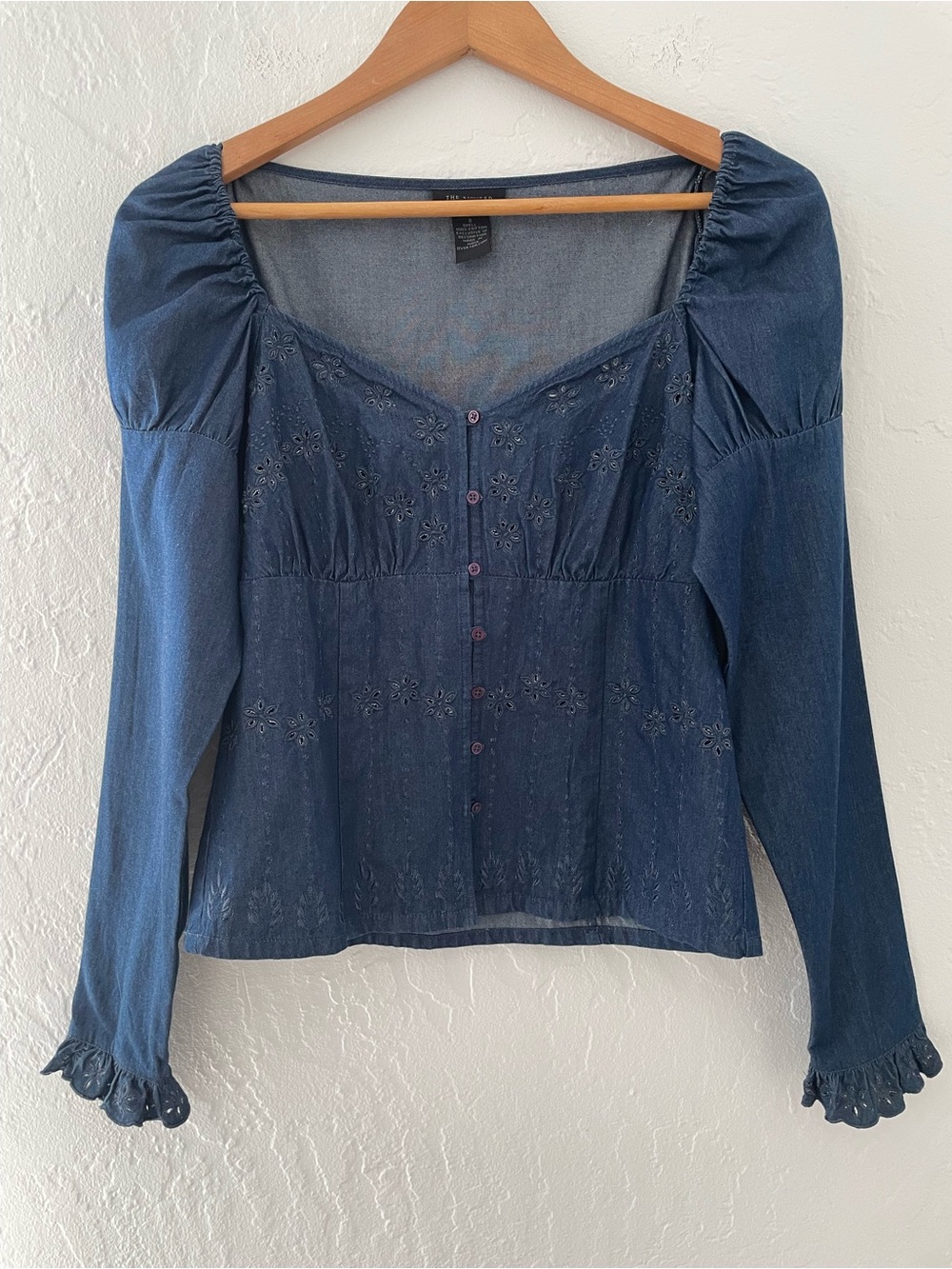 The Limited Denim Top